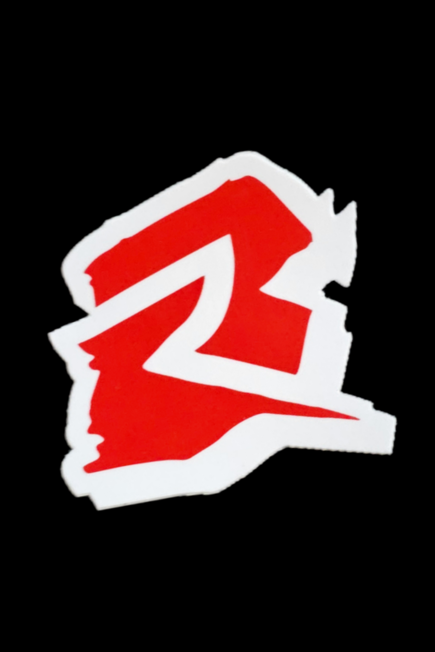 Red Shadow Icon Sticker