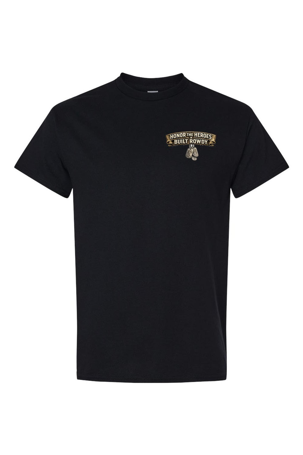 Honor The Heroes Black Tshirt