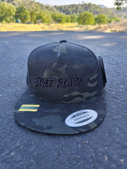 Black Multicam Trucker